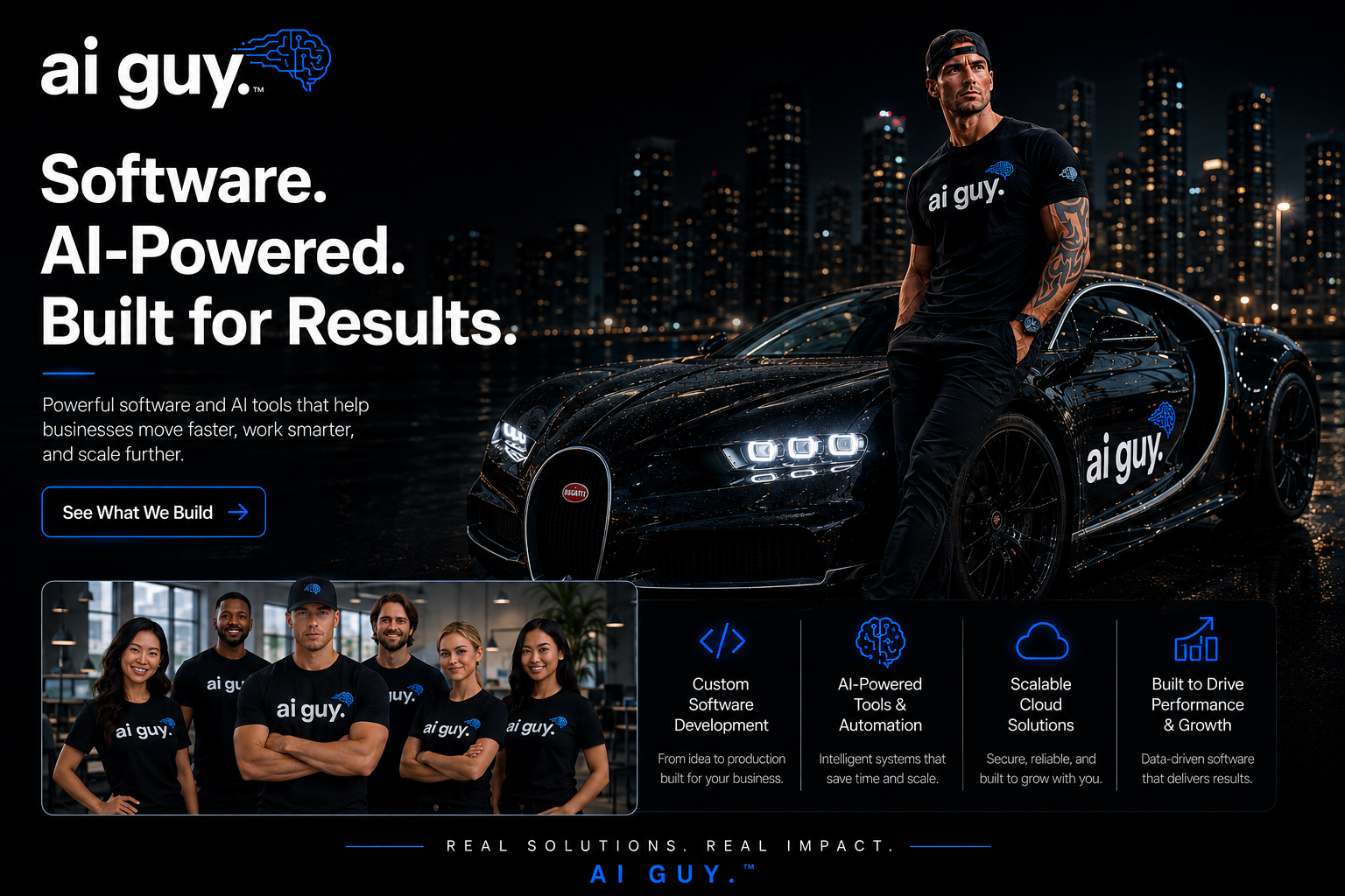 AI Guy Labs™ homepage.